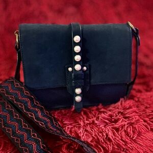Navy blue & Other Stories crossbody bag